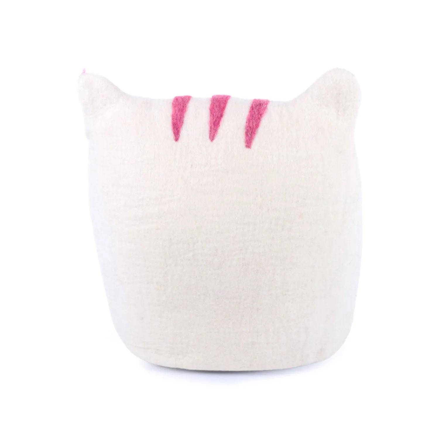 100% Natural Wool Cat Cave - Handmade Premium Shaped Felt