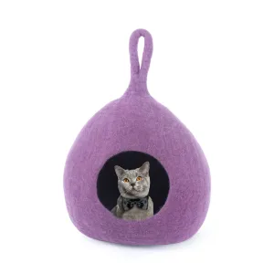 100% Natural Wool Hanging Cat Cave