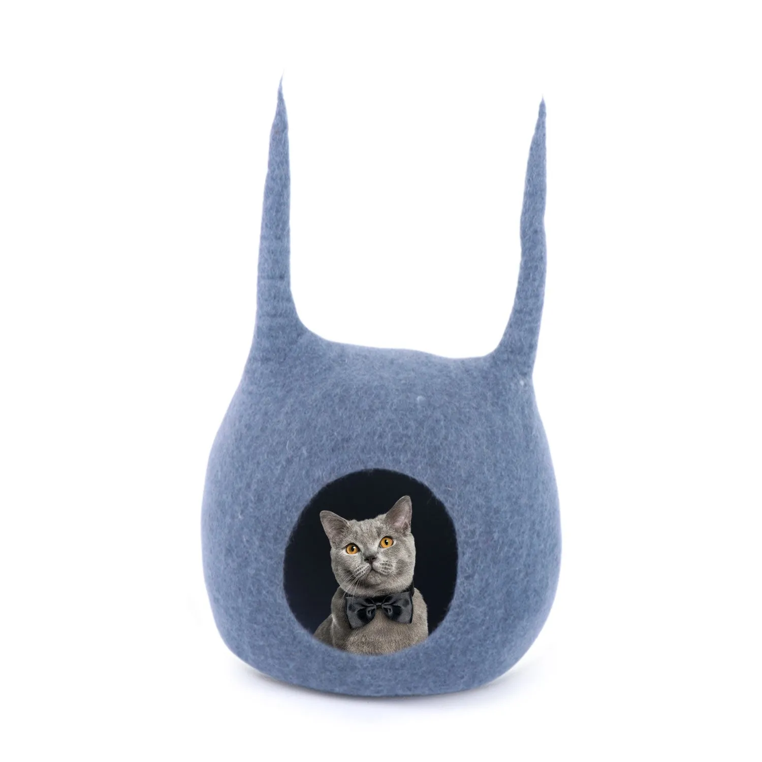 100% Natural Wool Hanging Cat Cave