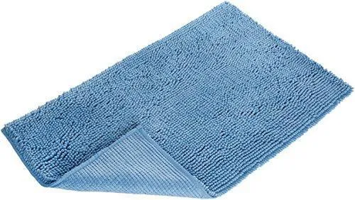 2-Pack Amazon Basics Microfiber Shag Bathroom Mat with Non-Slip Backing