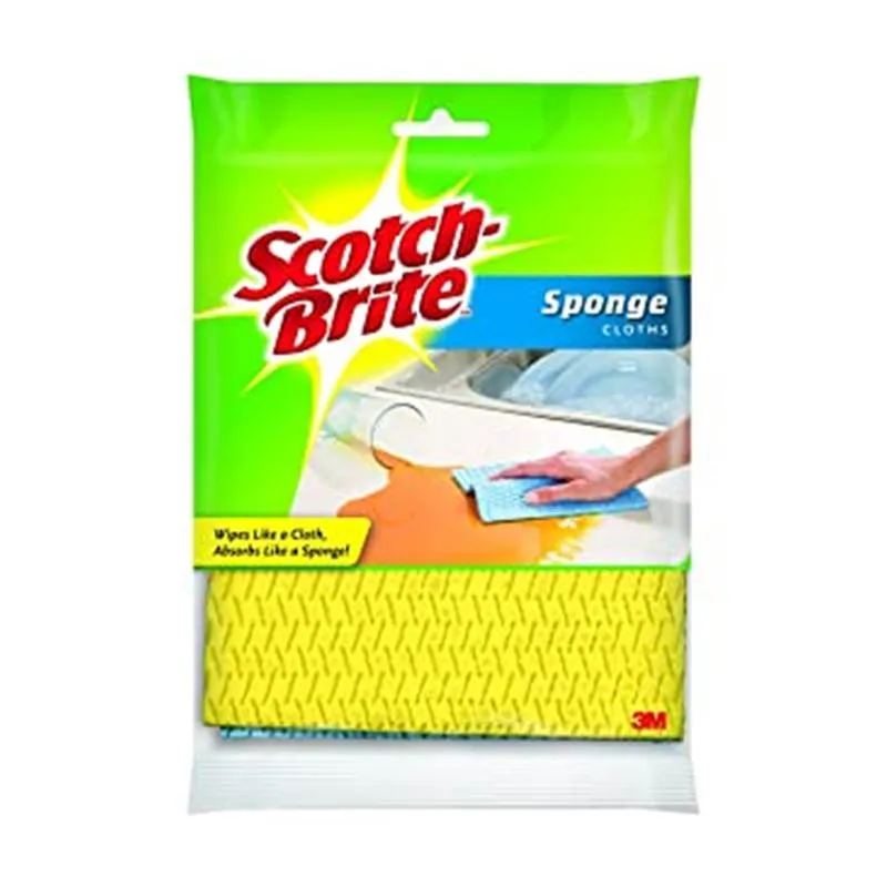 3M Scotchbrite Sponge Cloth 2 Pcs