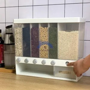 6 In 1 Food Dispenser (Cereal, Grain, Oats)