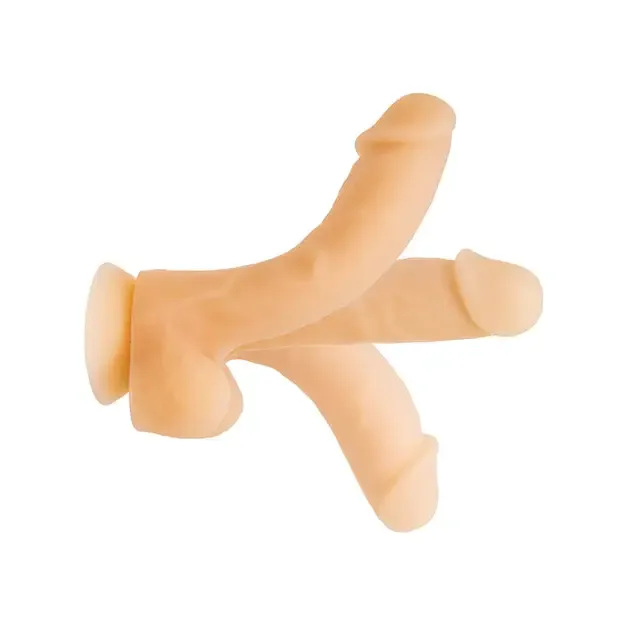 Addiction David 8" Bendable Dong - Flesh