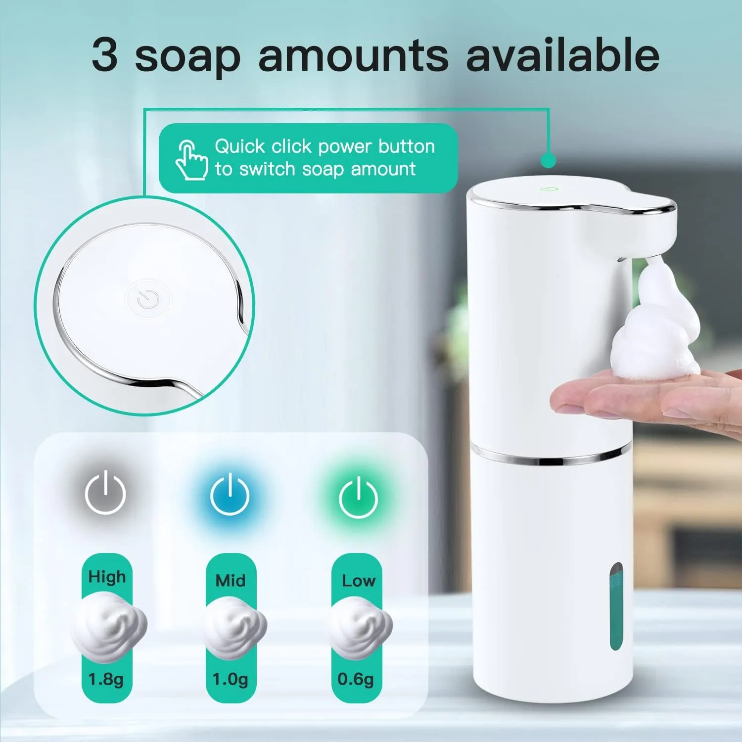 Automatic Foam Soap Dispensers