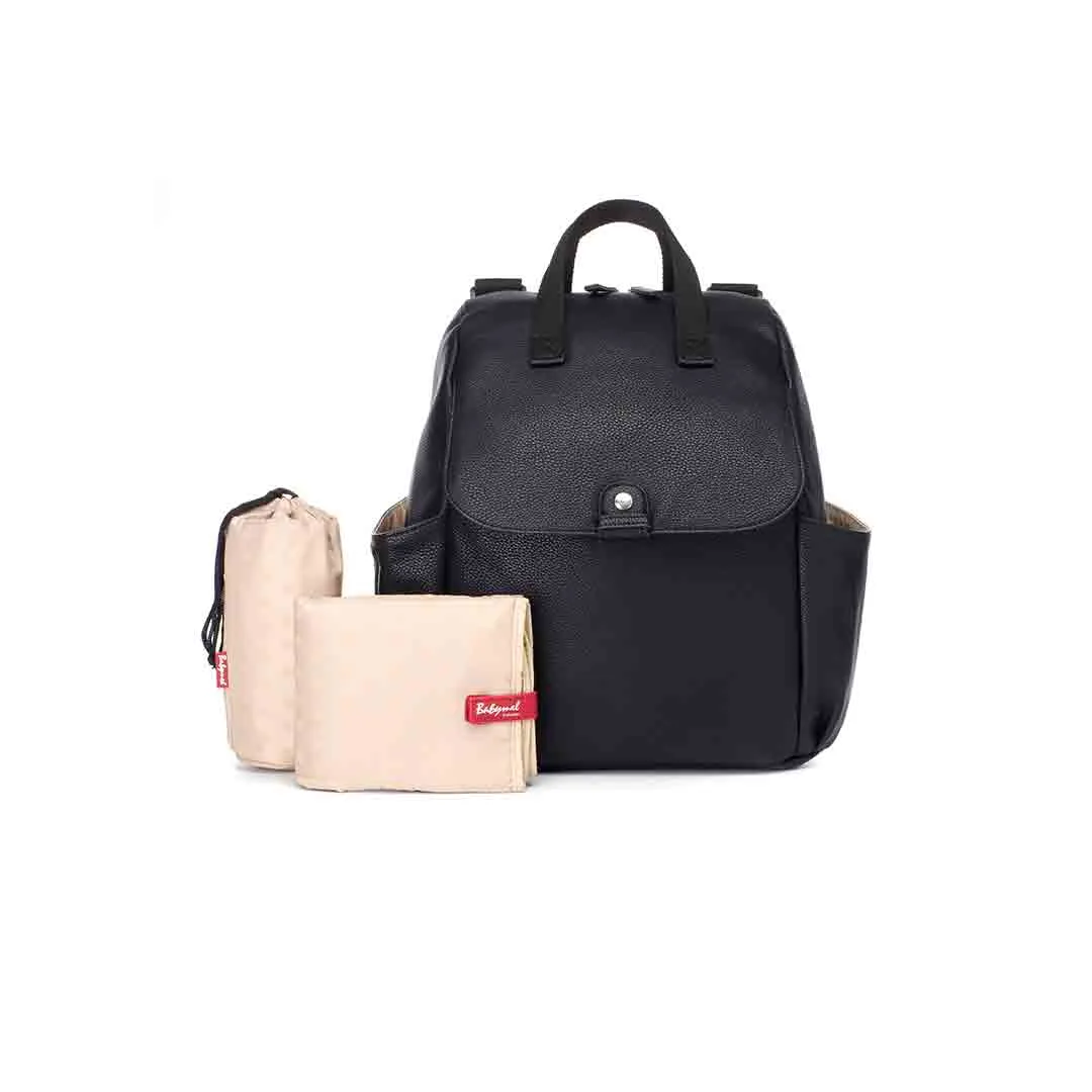 Babymel Robyn PU Changing Backpack - Black