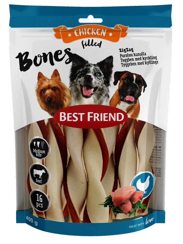 Best Friend Bones ZigZag chew