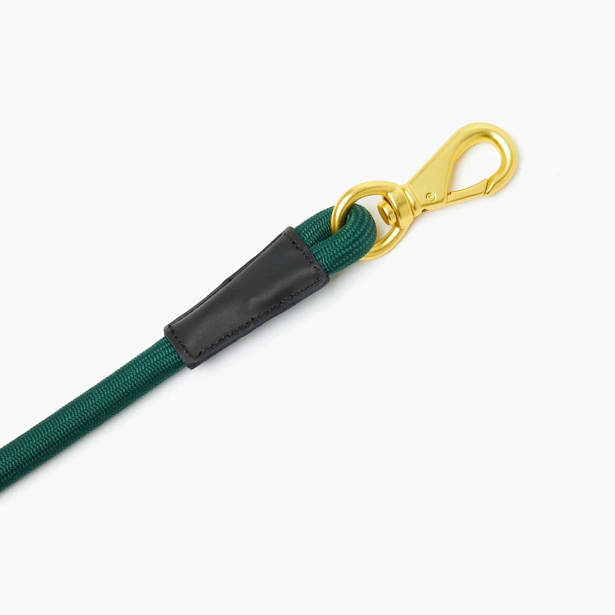 Bottle Green Rope Dog Lead – Stylish, Strong & Secure