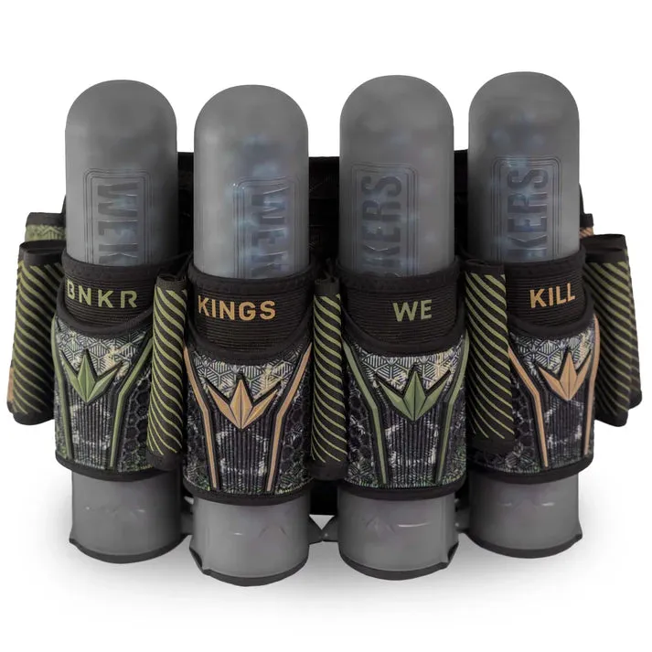 Bunkerkings Fly2 Pack Harness - 4 7  - Jungle Skull (incl. 8 ESC Pods) *BACK ORDERS AVAILABLE*