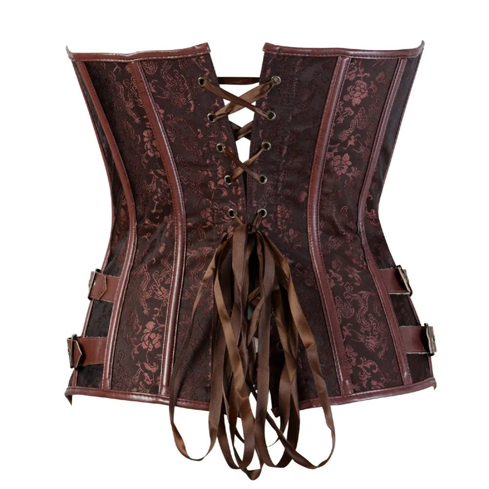 Corset Drag Vamp (Brown)