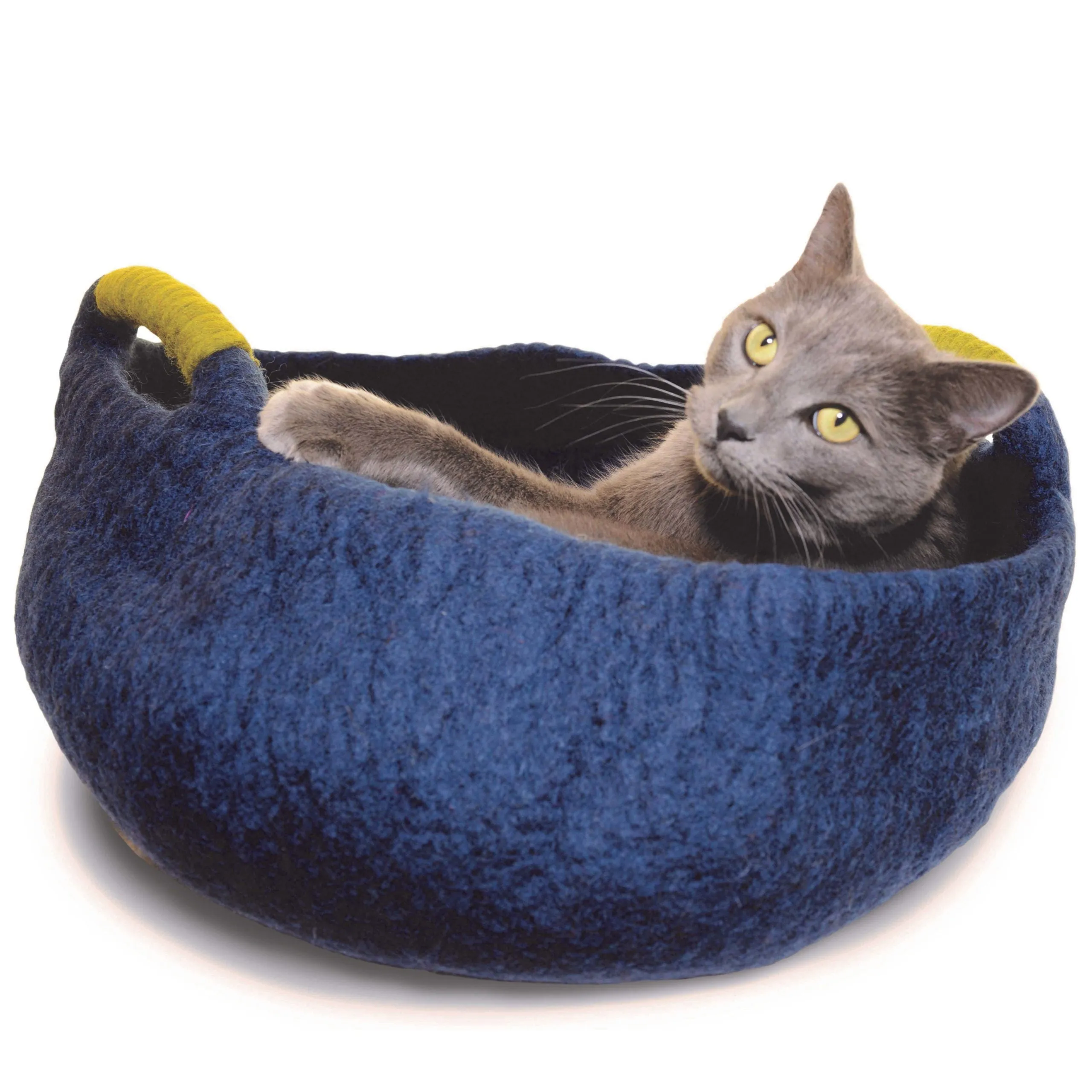 Dharma Dog Karma Cat Navy Basket