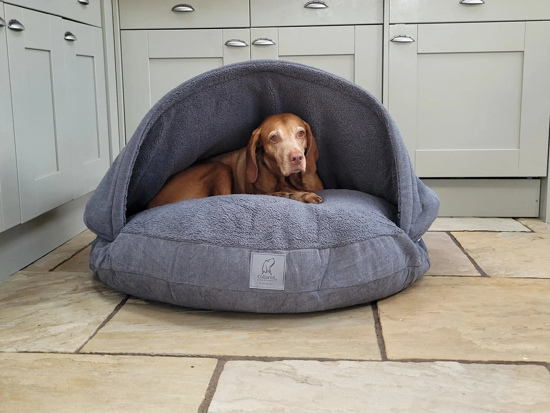 Dog Cave Bed Replacement Cover Removable Hood