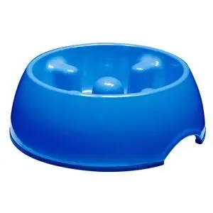 Dogit Anti Gulping Bowl Blue - Various Sizes