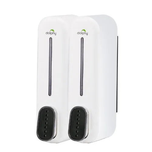 Dolphy Soap Dispenser White 350ml Set of 2