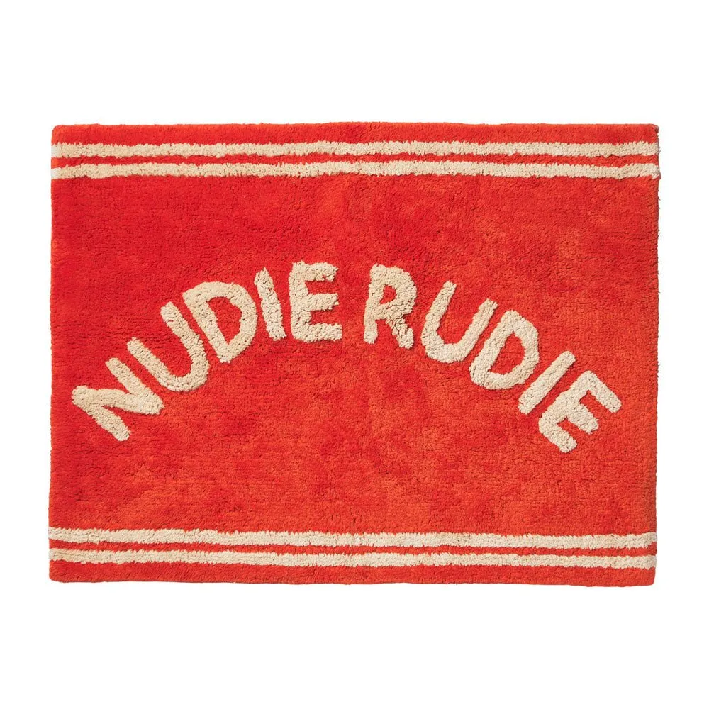 Elba Nudie Bath Mat - Cherry