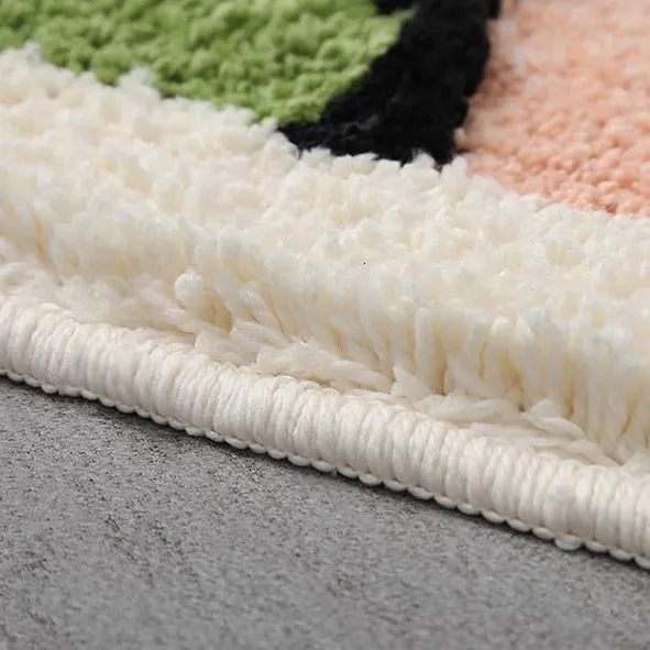 Enchanting Wildlife Fluffy Rectangle Bath Mats Collection