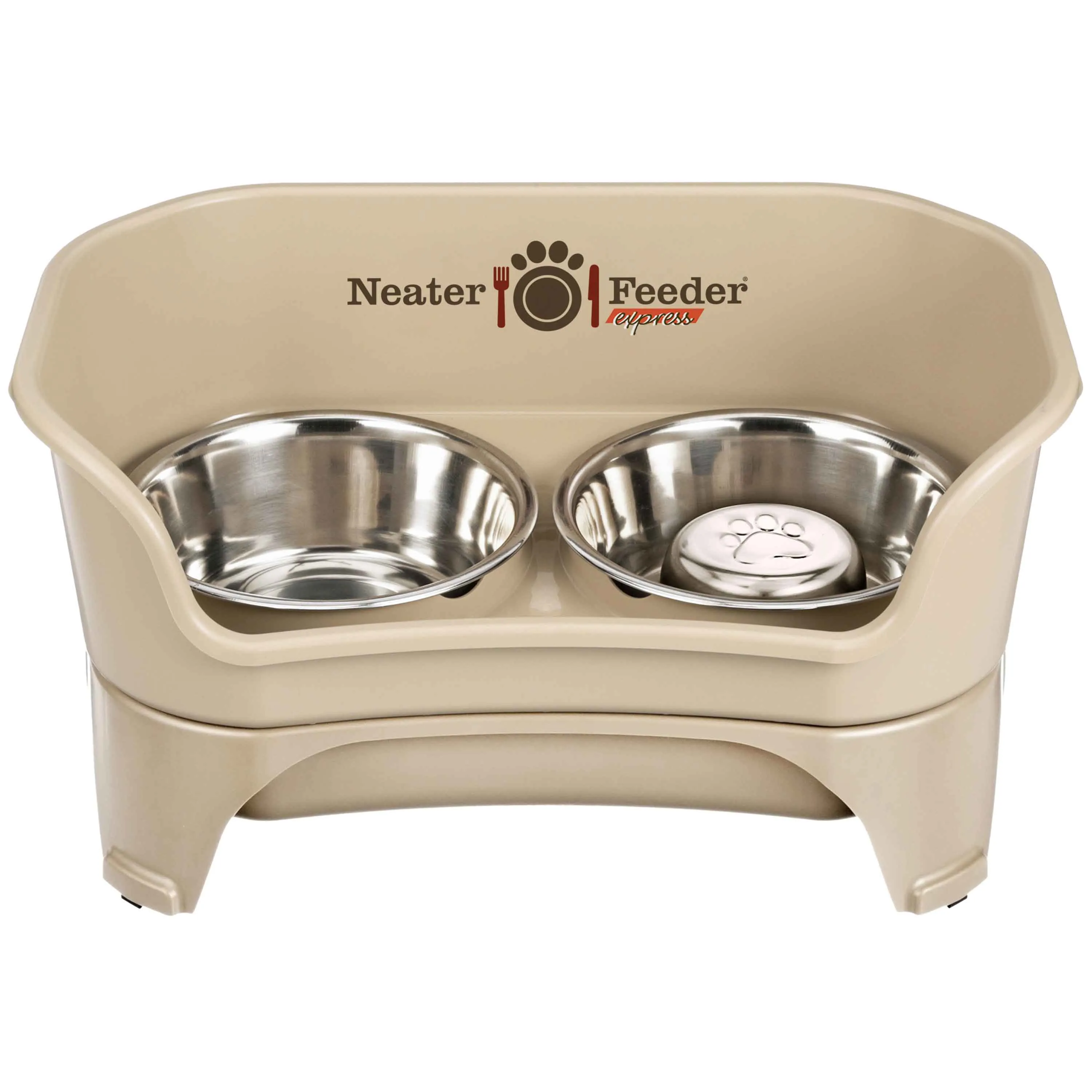 EXPRESS Neater Feeder with Stainless Steel Slow Feed Bowl