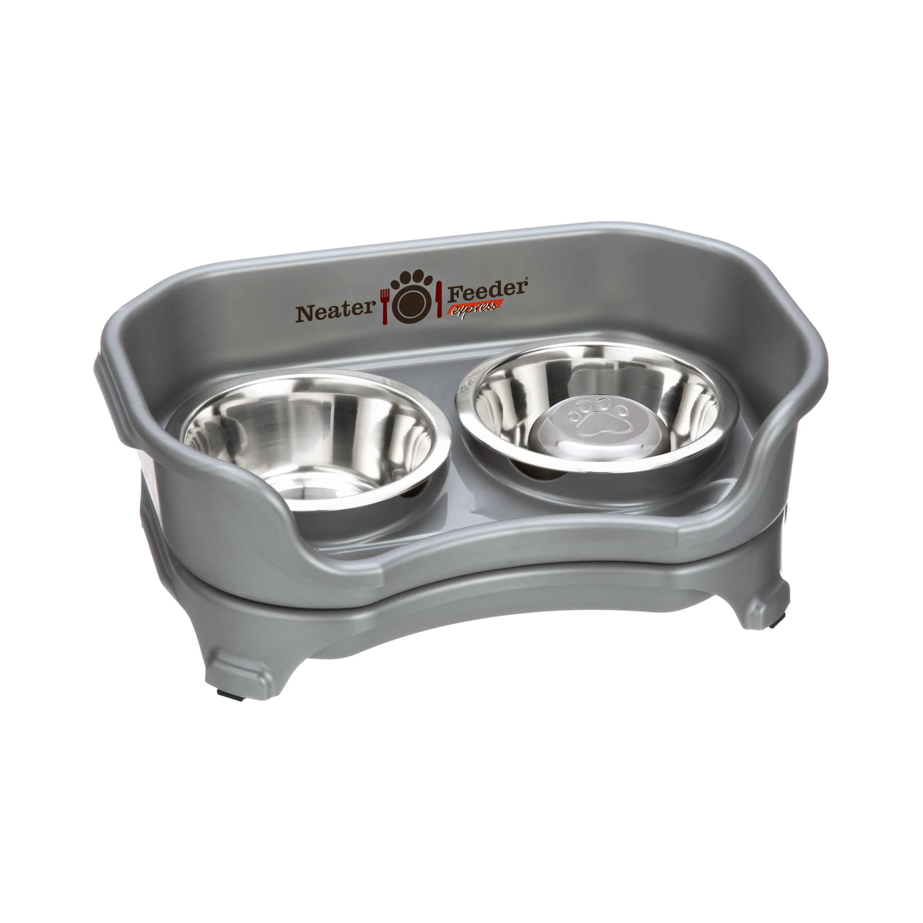 EXPRESS Neater Feeder with Stainless Steel Slow Feed Bowl