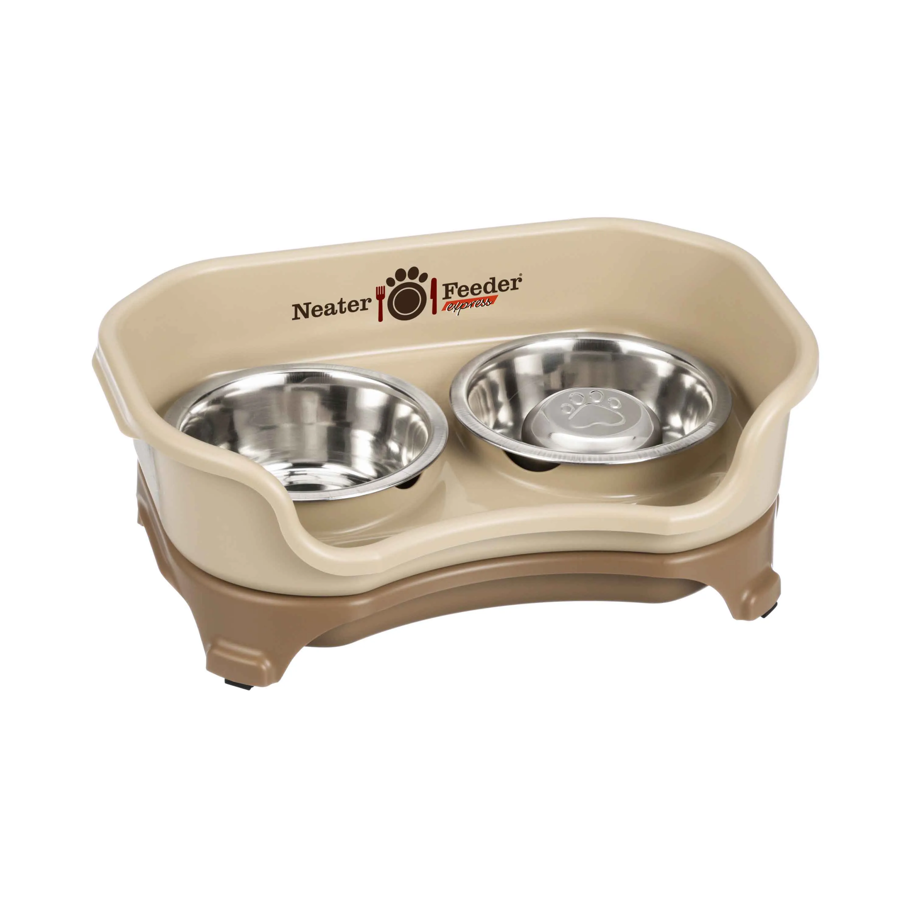 EXPRESS Neater Feeder with Stainless Steel Slow Feed Bowl