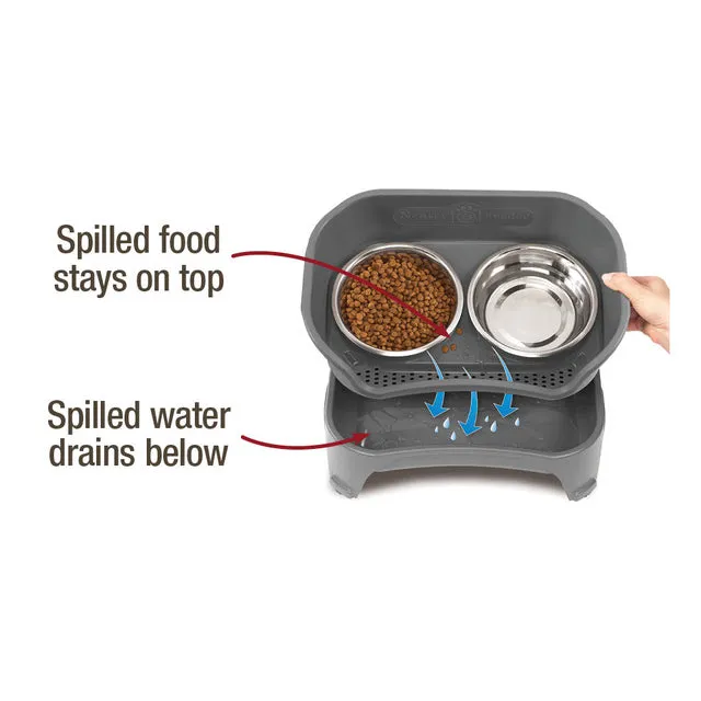 EXPRESS Neater Feeder with Stainless Steel Slow Feed Bowl