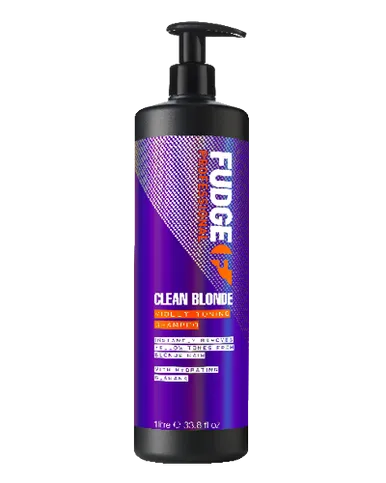 Fudge Clean Blonde Violet Shampoo 1L