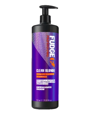 Fudge Clean Blonde Violet Shampoo 1L