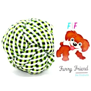 Furry Friend Cotton Rope Ball toy for Dogs & Puppies