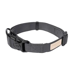 Fuzzyard Dog Collar Life Slate Grey L