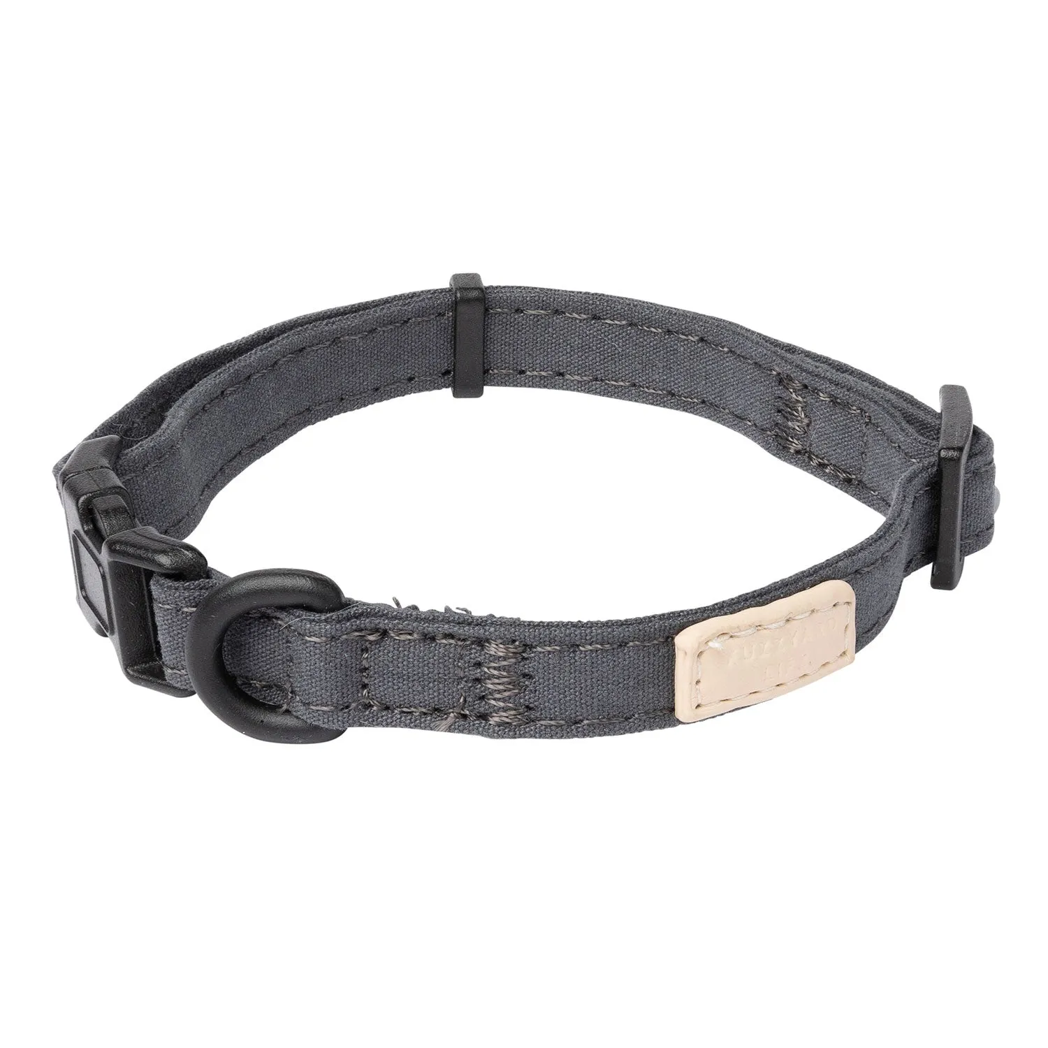 FuzzYard Life Slate Grey Dog Collar