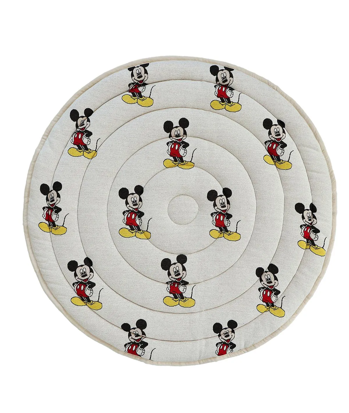 I Love Mickey Mouse - Disney Cotton Knitted Quilted Anti skid Playmat for Babies