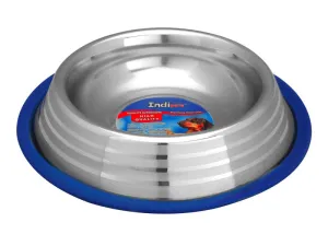 Indipets Non Tip Anti Skid Bowls with Silicon Ring