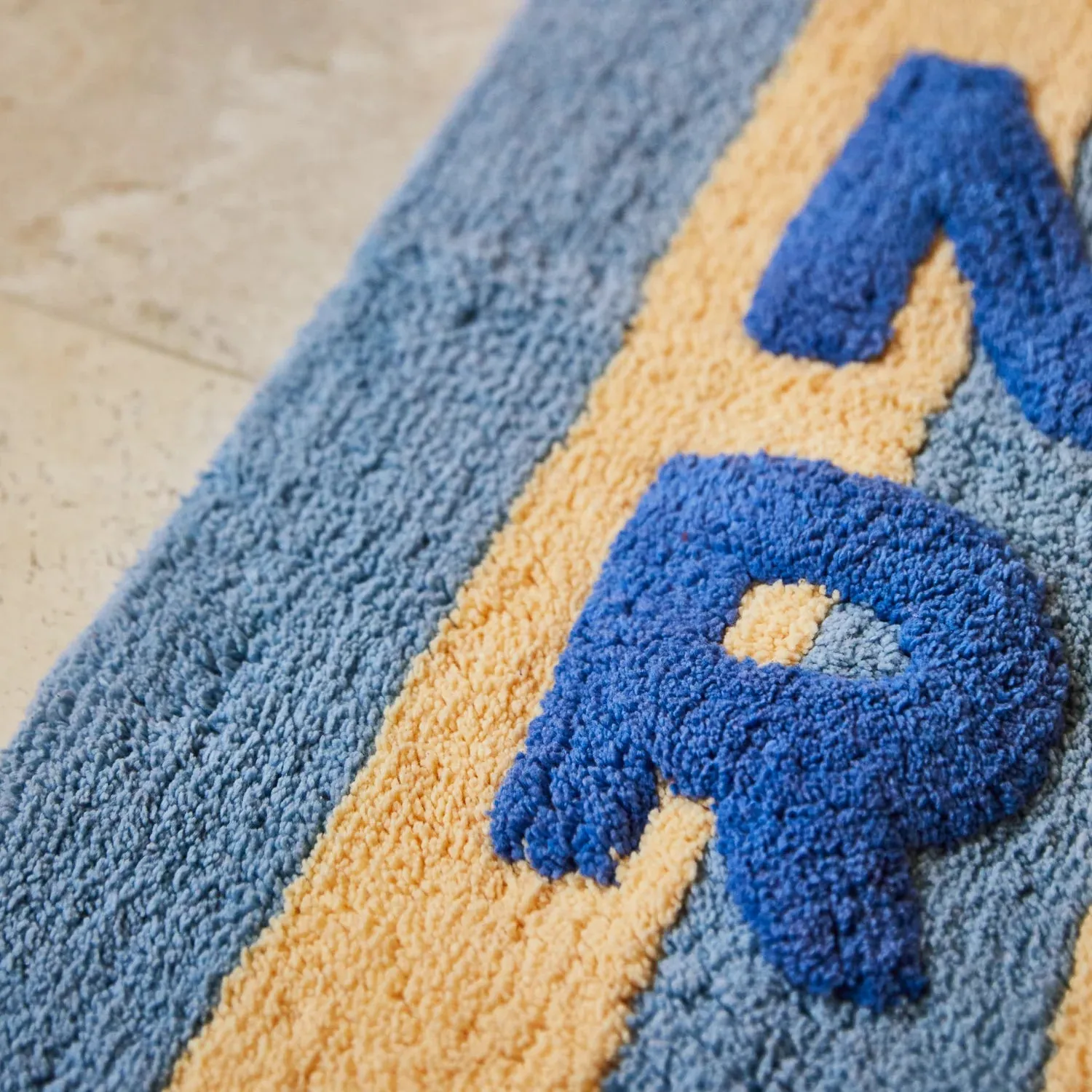 Ira Nudie Rudie Bath Mat | Blue Jean