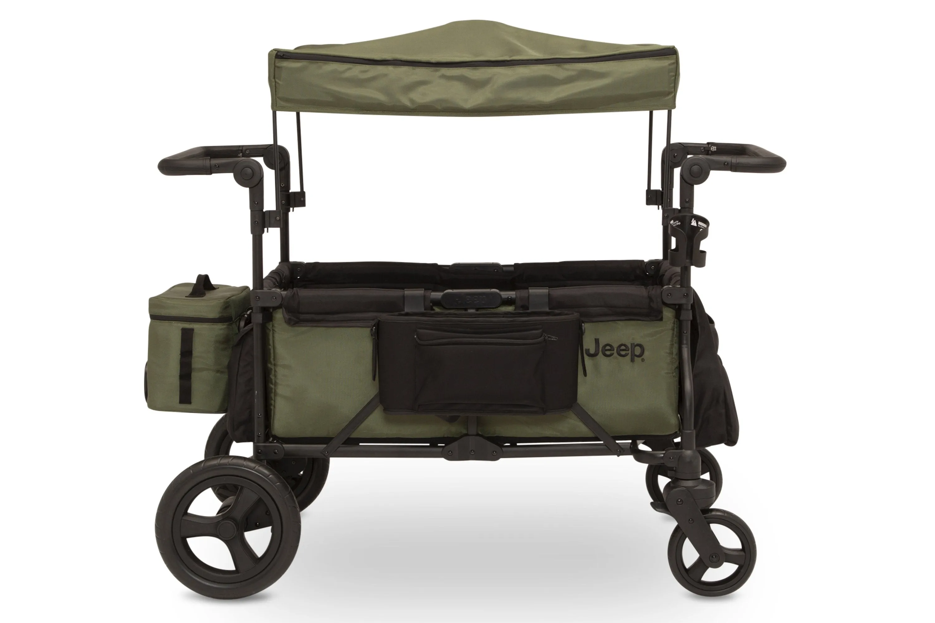 Jeep Wrangler Deluxe Stroller Wagon with Cooler Bag