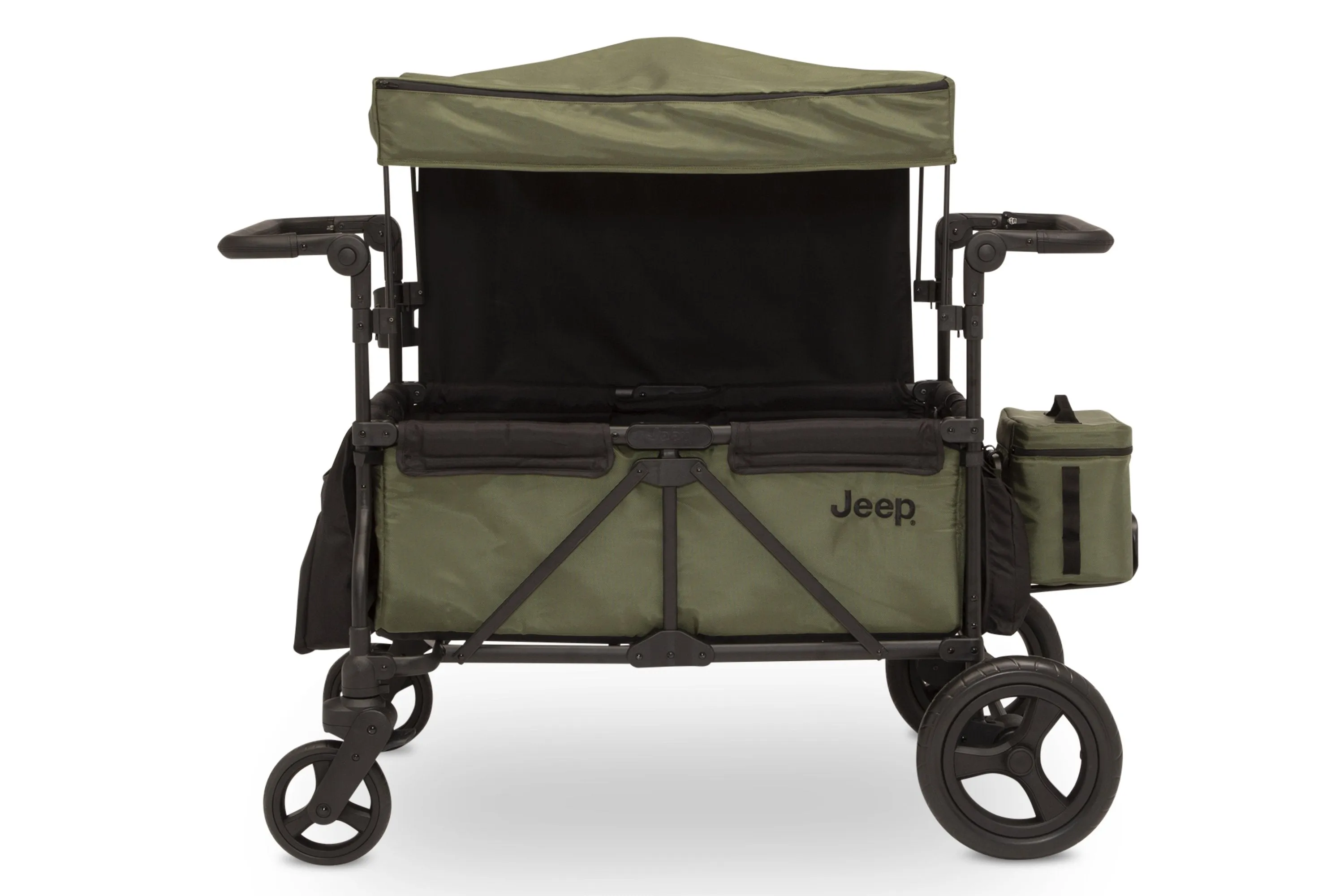 Jeep Wrangler Deluxe Stroller Wagon with Cooler Bag