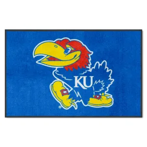 Kansas4X6 High-Traffic Mat with Durable Rubber Backing - Landscape Orientation