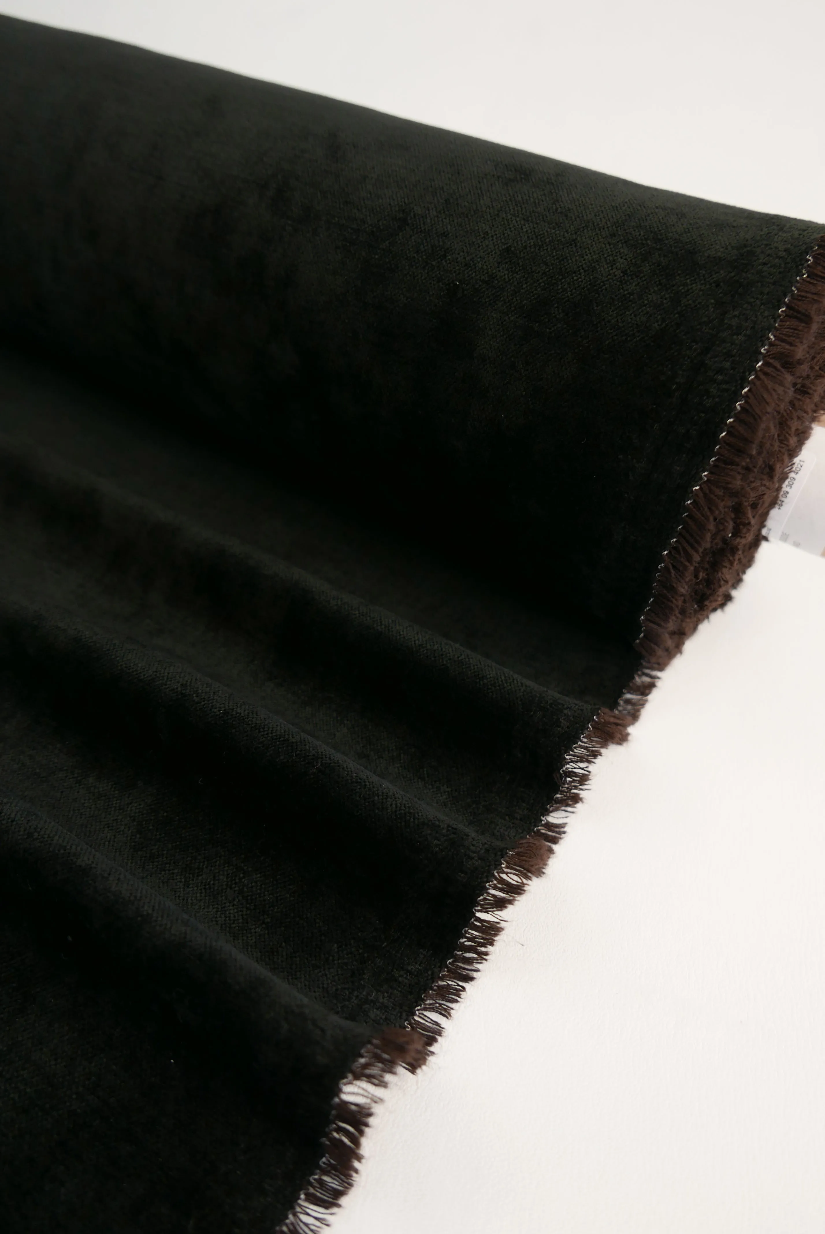 Leeston - European Textured Velvet | Cave