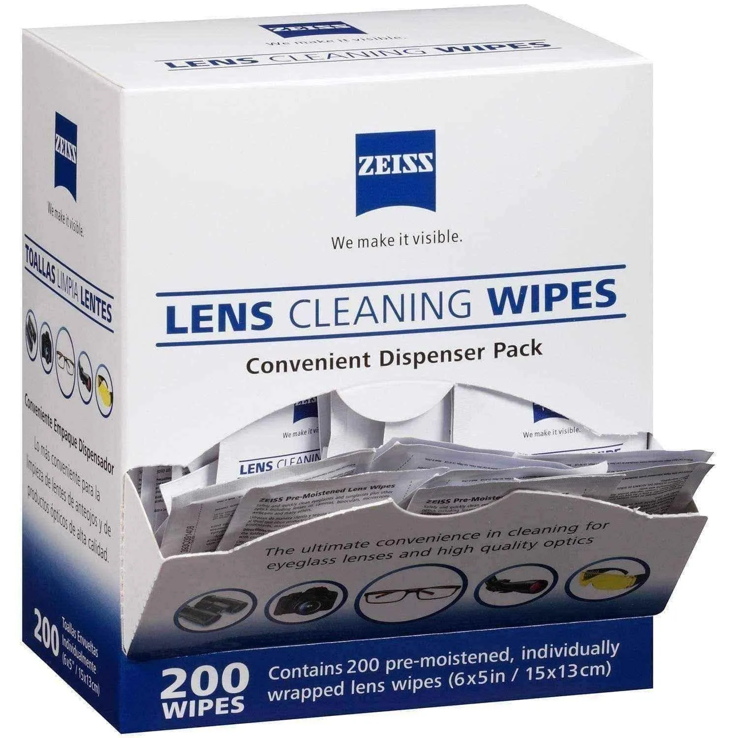 lens cleaning wipes | Zeiss lens wipes