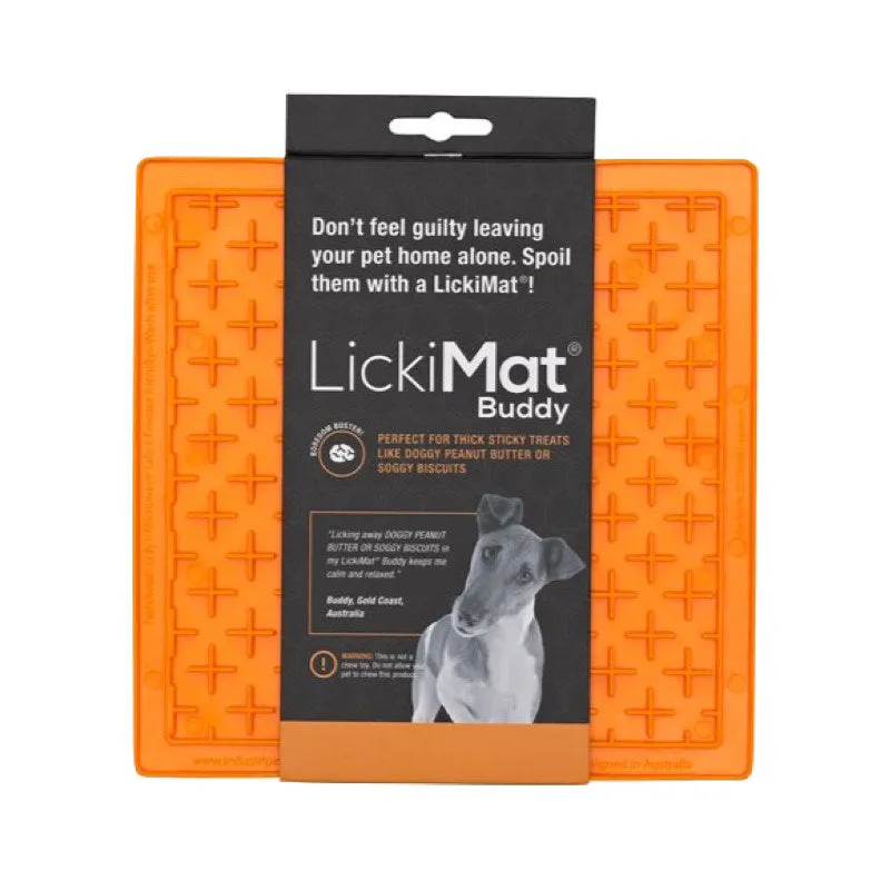 LickiMat Classic Buddy Slow Feeder Mat, Multiple Colors/ Sizes