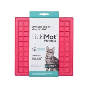 Lickimat Playdate Cat Pink