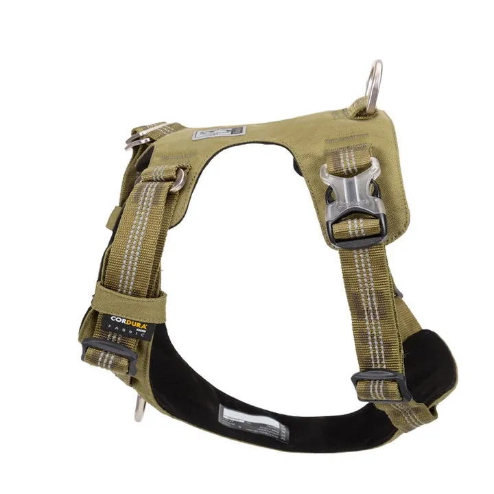 Lightweight 3M reflective Harness Army Green S For Dogs