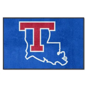 Louisiana Tech 4X6 High-Traffic Mat with Durable Rubber Backing - Landscape Orientation