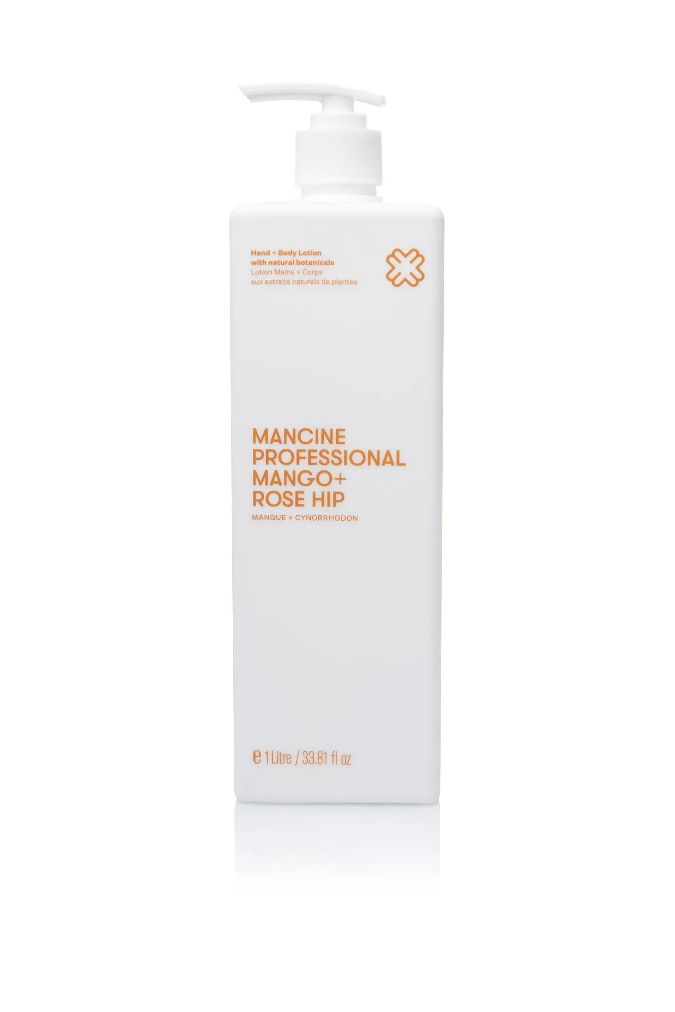 Mancine Hand & Body Lotion: Mango & Rose Hip 1 litre