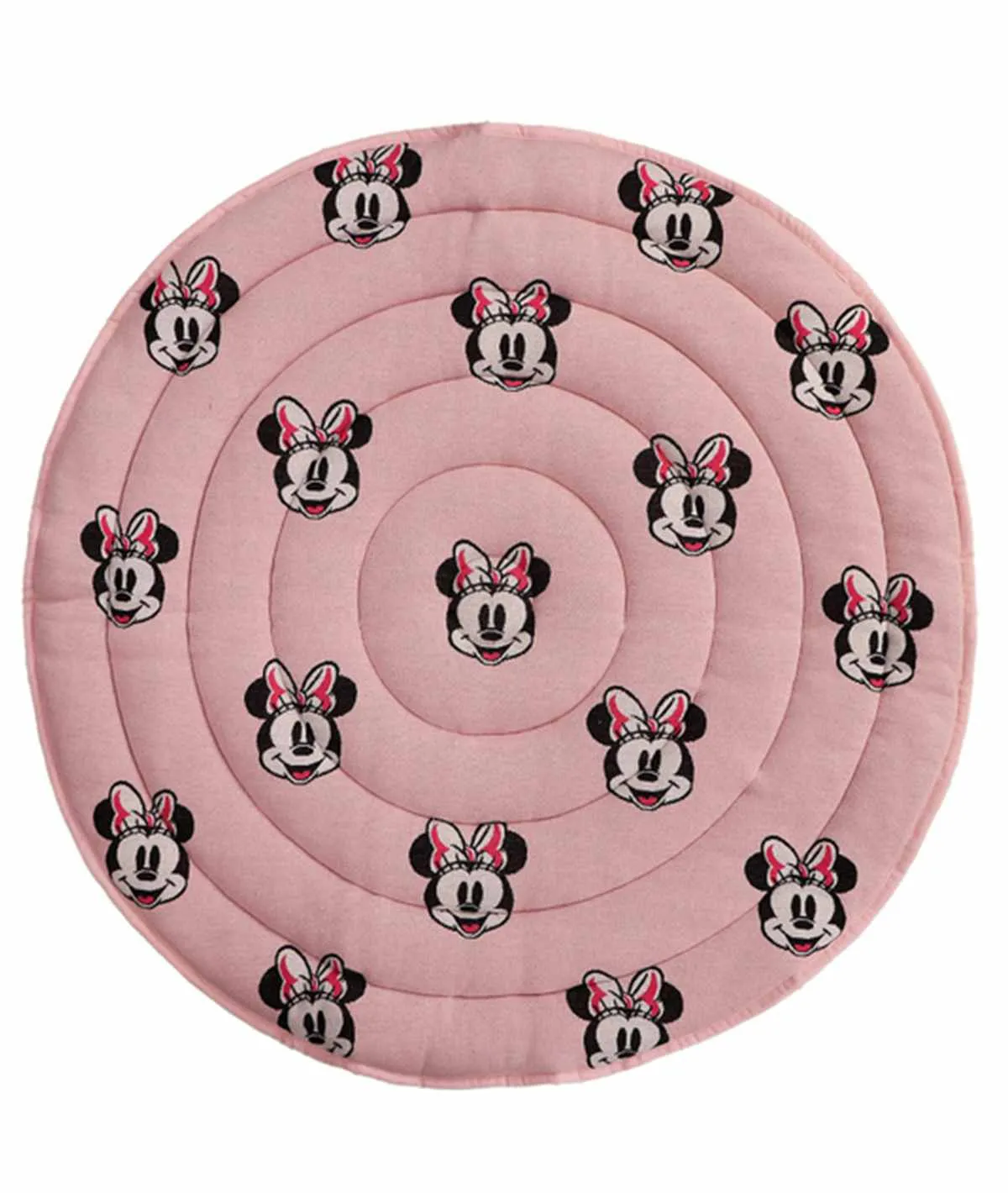 Minnie Lover - Disney Cotton Knitted Quilted Anti skid Playmat for Babies