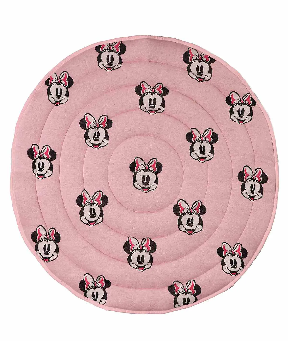 Minnie Lover - Disney Cotton Knitted Quilted Anti skid Playmat for Babies