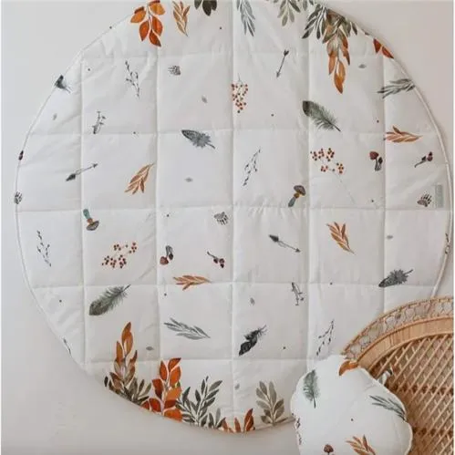 Moi Mili "Forest Friends" Round Cotton Mat