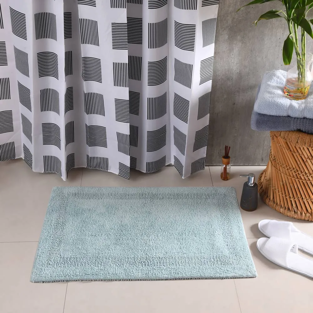 New Cut Loop Reversible Cotton Bath mat