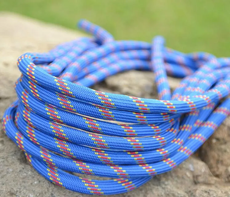 Outdoor Rock Climbing Safety Rope 10M with 2 Hooks