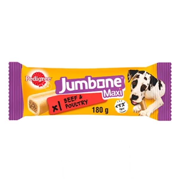 Pedigree Jumbone Beef and Poultry Maxi 180g