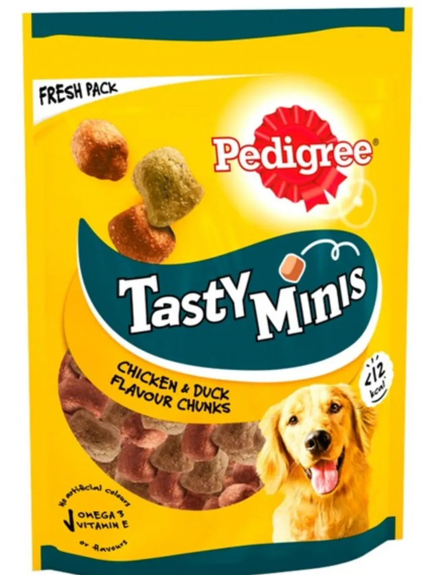 Pedigree Tasty Minis Chicken & Duck 130g 