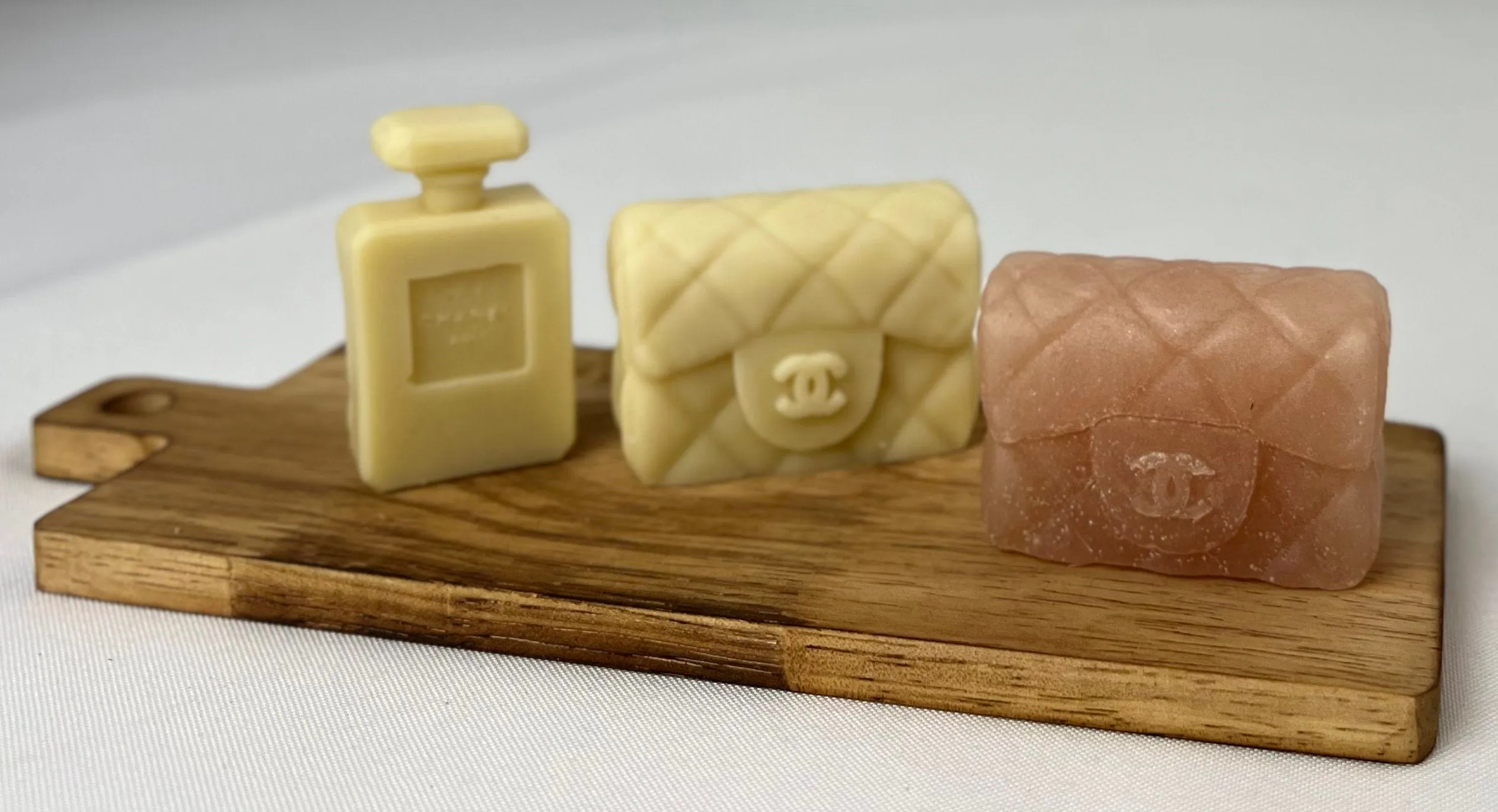 Perfume Bottles Lotion Bar, Bar Soap, & Candle Set