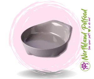 Pet One Melamine Bowl - Small Animal/Small Dog 70ml Grey